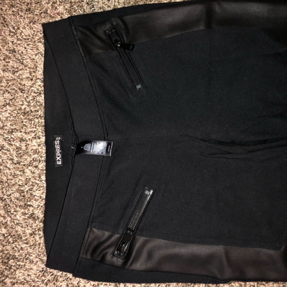 Express moto leggings